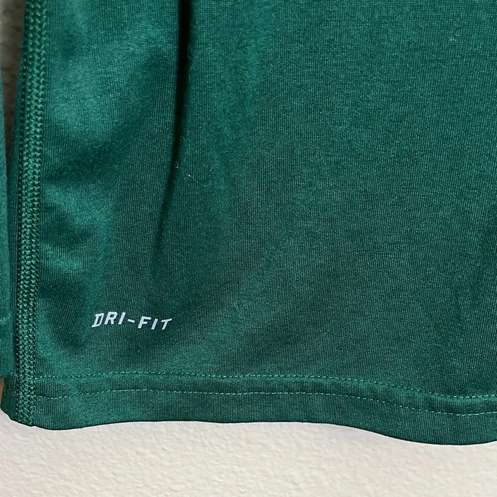 Nike Dark Green Dri-FIT Athletic Long Sleeve Tee